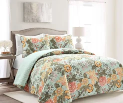 Sydney Floral Quilt Set 24 Sydney Floral Quilt Set -Northlight Outlet Home Store 810553273