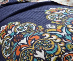 Clara Floral Reversible 3-Piece Quilt Set 39 Clara Floral Reversible 3-Piece Quilt Set -Northlight Outlet Home Store 810553332 31