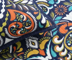 Clara Floral Reversible 3-Piece Quilt Set 37 Clara Floral Reversible 3-Piece Quilt Set -Northlight Outlet Home Store 810553332 4