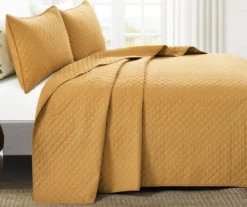 Ava Diamond-Quilted 3-Piece Quilt Set -Northlight Outlet Home Store 810553355 1