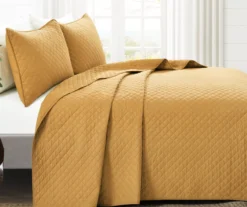 Ava Diamond-Quilted 3-Piece Quilt Set -Northlight Outlet Home Store 810553356 1