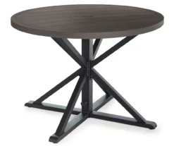 Broyhill Sandpointe Steel Round Patio Dining Table -Northlight Outlet Home Store 810557038 1