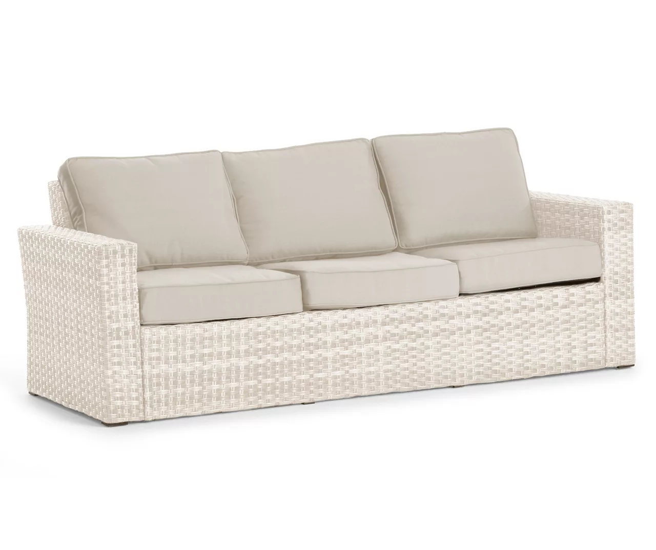 Broyhill Eagle Brooke All-Weather Wicker Cushioned Patio Sofa 3 Broyhill Eagle Brooke All-Weather Wicker Cushioned Patio Sofa - Image 3