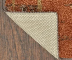 Brown & Red Abstract Patchwork Runner, (20" X 60") -Northlight Outlet Home Store 810557490 21