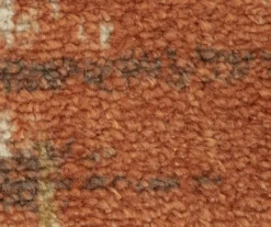 Brown & Red Abstract Patchwork Runner, (20" X 60") -Northlight Outlet Home Store 810557490 6