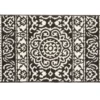 Broyhill Black & White Ornate Fascination Accent Rug