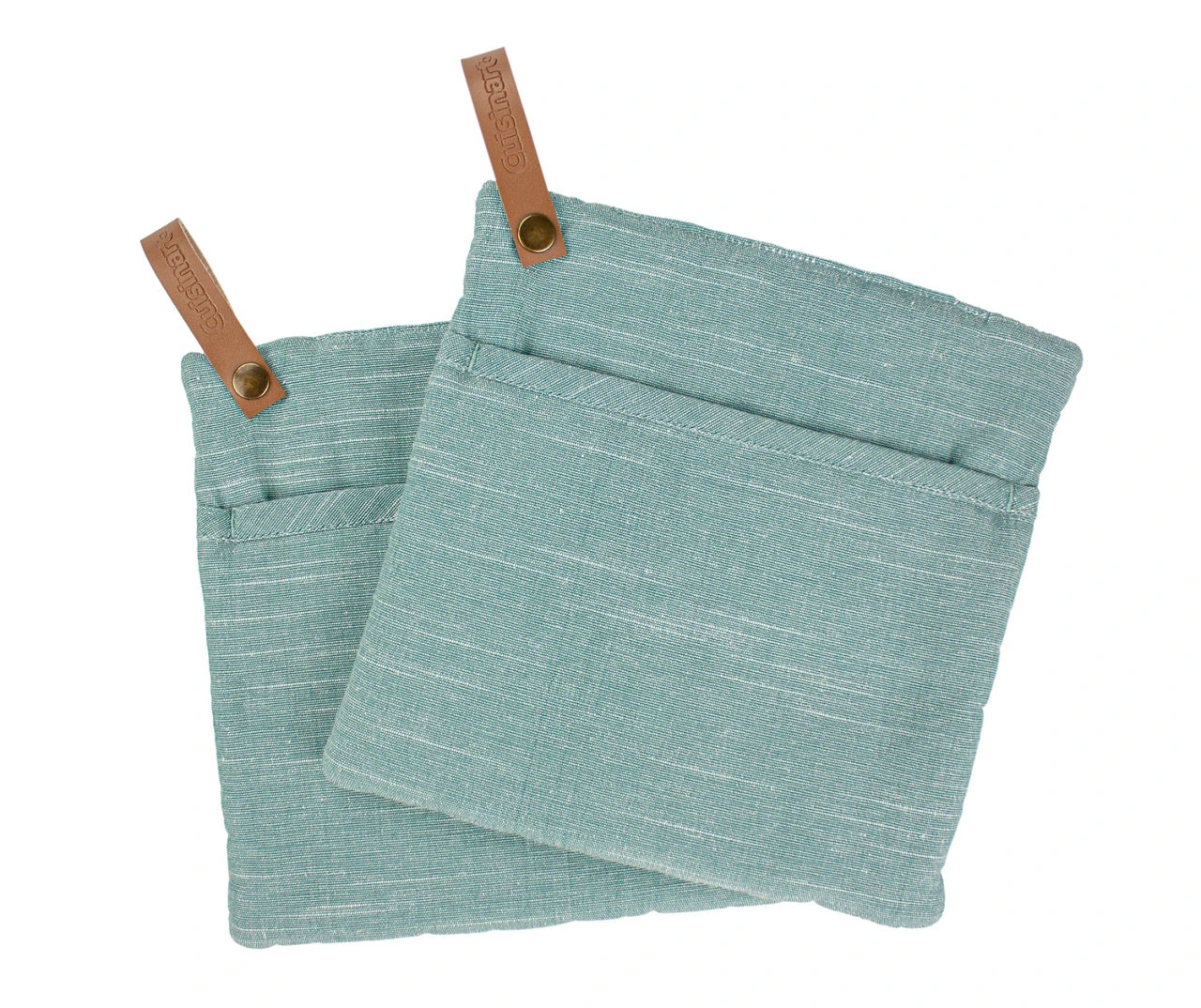 Cuisinart Oil Blue Teal Streaked Pot Holder, 2-Pack 1 Cuisinart Oil Blue Teal Streaked Pot Holder, 2-Pack