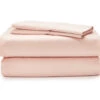 Peach 1000-Thread Count Full 4-Piece Sheet Set