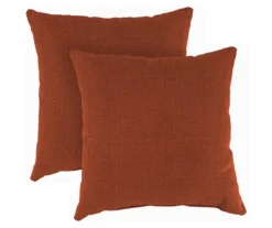 Jordan Manufacturing Husk Texture Outdoor Throw Pillows, 2-Pack -Northlight Outlet Home Store 810560512 1