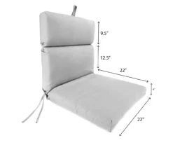 Daelyn Cherry French Edge Outdoor Chair Cushion 18 Daelyn Cherry French Edge Outdoor Chair Cushion -Northlight Outlet Home Store 810560543 4