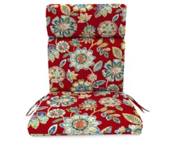 Daelyn Cherry French Edge Outdoor Chair Cushion 20 Daelyn Cherry French Edge Outdoor Chair Cushion -Northlight Outlet Home Store 810560543 6