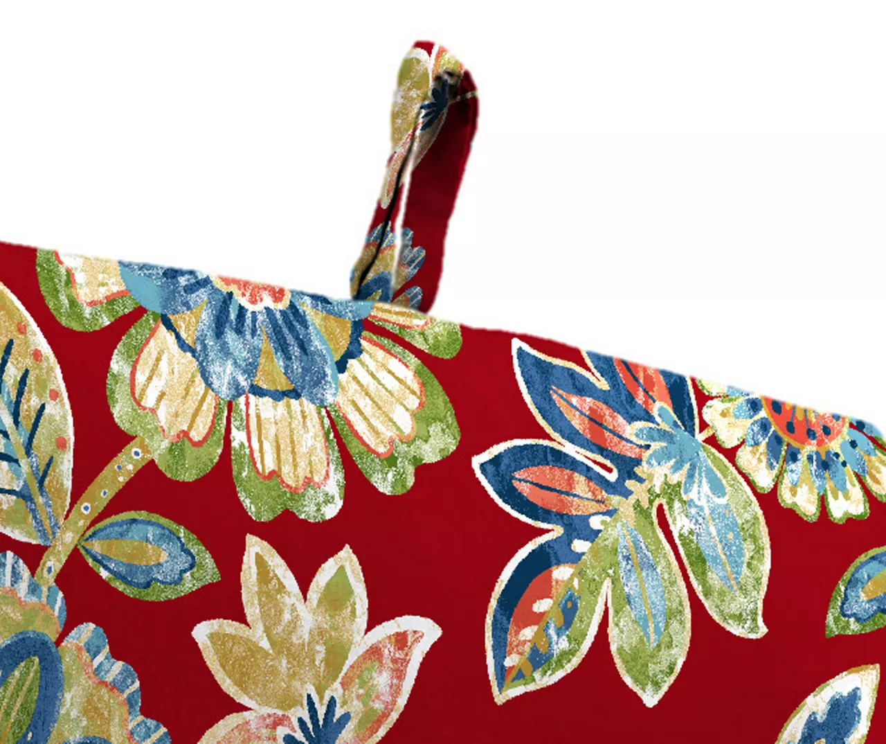 Daelyn Cherry French Edge Outdoor Chair Cushion 7 Daelyn Cherry French Edge Outdoor Chair Cushion - Image 7