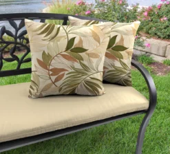 Jordan Manufacturing Oasis Outdoor Throw Pillows, 2-Pack -Northlight Outlet Home Store 810560725 2