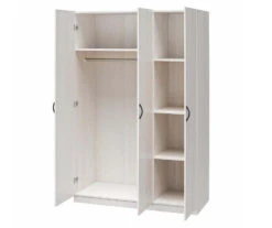 Ivory Oak 3-Door Storage Wardrobe -Northlight Outlet Home Store 810561398 21