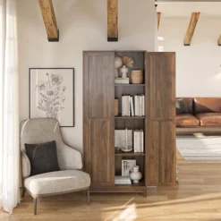 Seven Hills Columbia Walnut 2-Door Storage Cabinet -Northlight Outlet Home Store 810563167 51