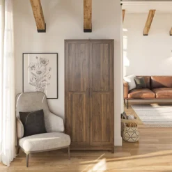 Seven Hills Columbia Walnut 2-Door Storage Cabinet -Northlight Outlet Home Store 810563167 61