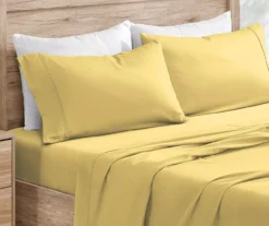 Yellow Microfiber Sheet Set -Northlight Outlet Home Store 810564914 1