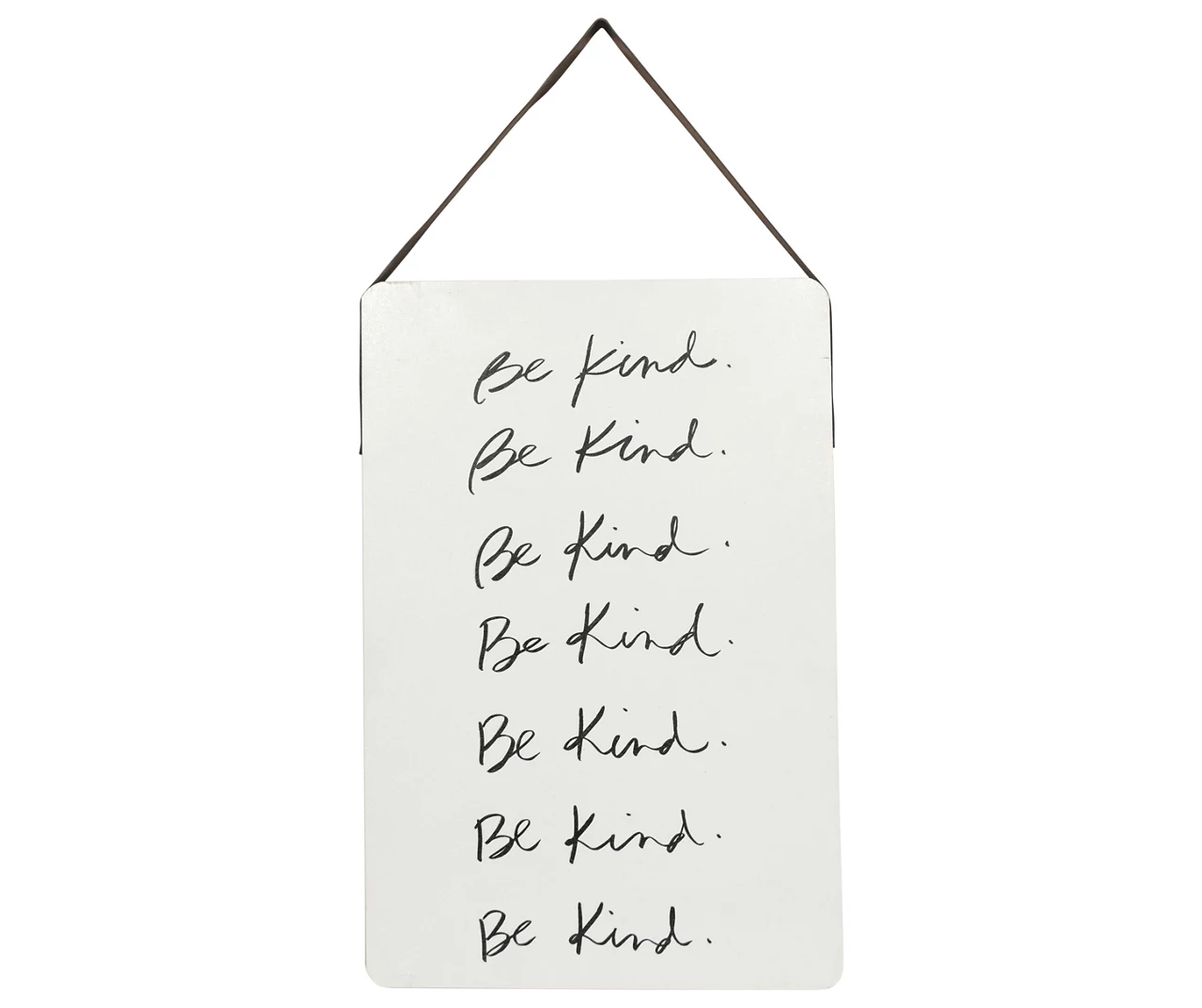"Be Kind" White & Black Wall Plaque 1 "Be Kind" White & Black Wall Plaque