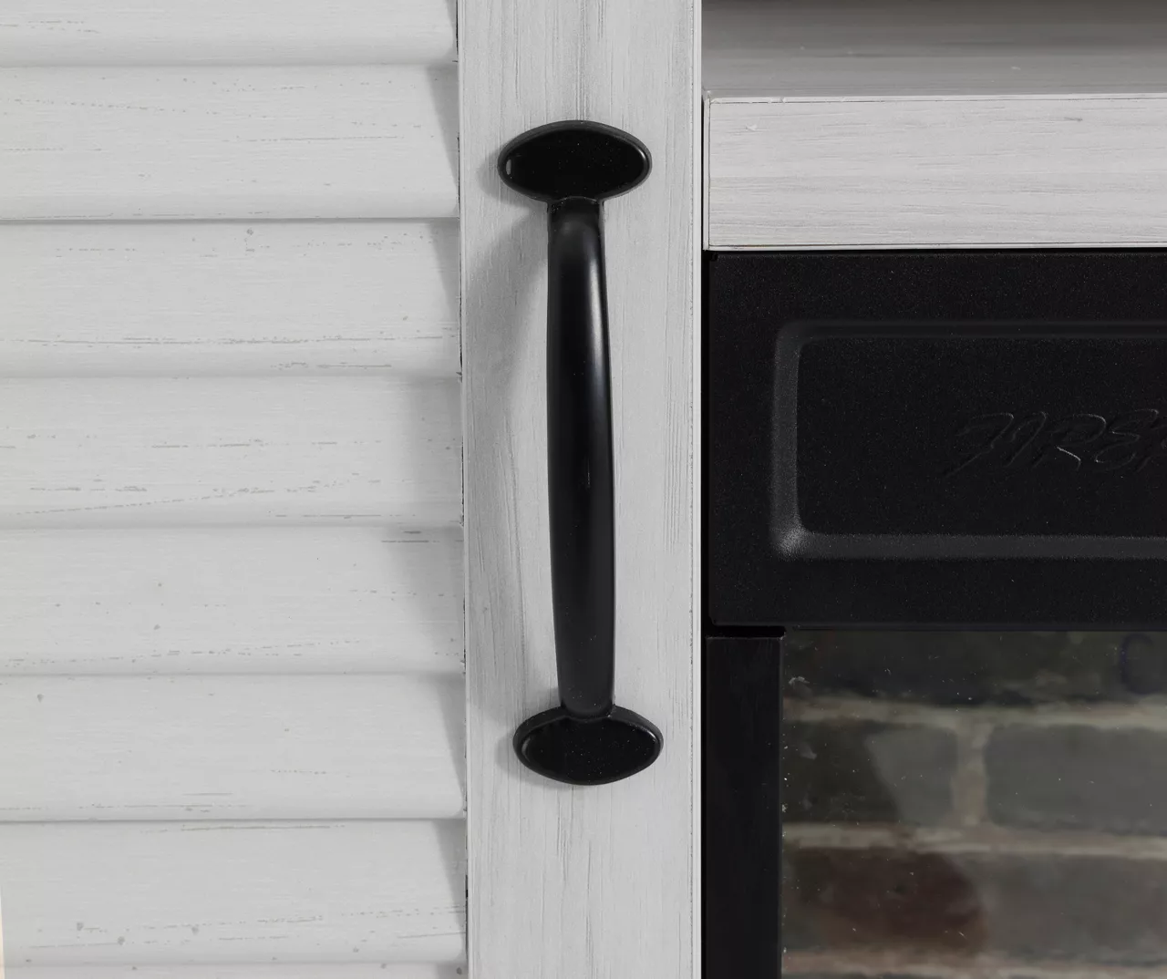 54" 2-Tone Shutter Door Electric Fireplace Console 6 54" 2-Tone Shutter Door Electric Fireplace Console - Image 6