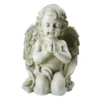 13.5" Praying Cherub Garden Statuary