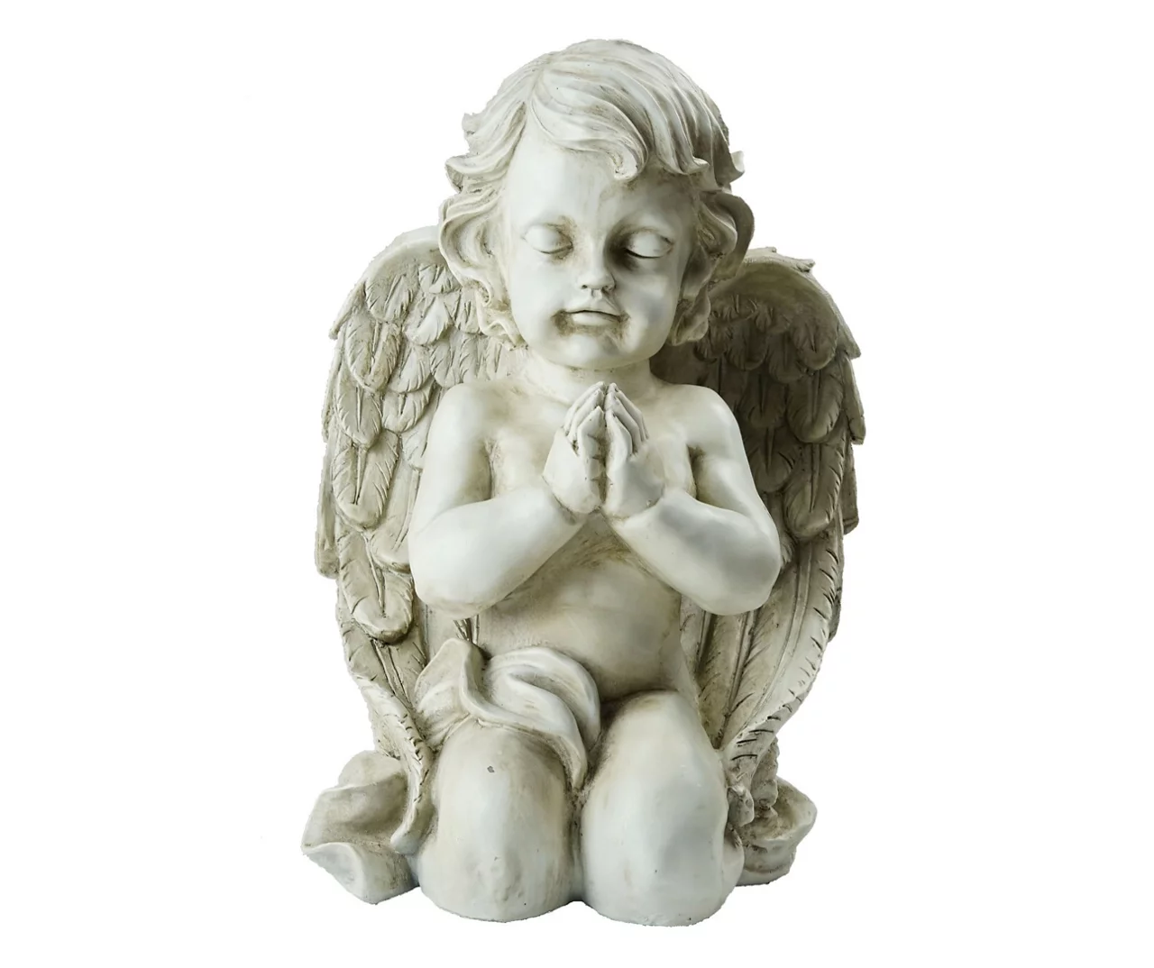 13.5" Praying Cherub Garden Statuary 1 13.5" Praying Cherub Garden Statuary