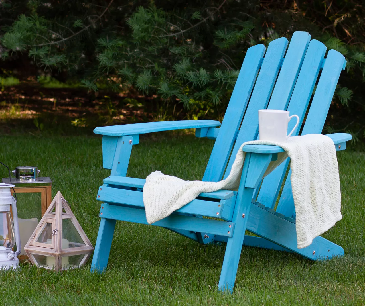 Northlight Adirondack Wood Outdoor Chair 6 Northlight Adirondack Wood Outdoor Chair - Image 6