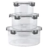 3-Piece Round Airtight Container Set