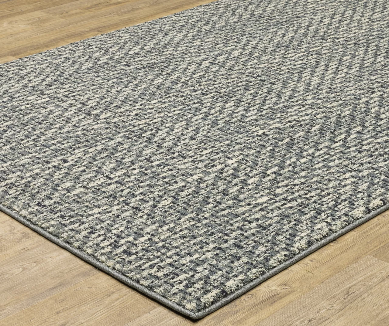 Senegal Blue & Ivory Abstract Linework Area Rug, (3.1' X 5.5') 1 Senegal Blue & Ivory Abstract Linework Area Rug, (3.1' X 5.5')