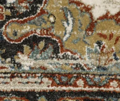 Vedanga Beige & Dark Gold Floral Geometric Area Rug, (7.1' X 10') -Northlight Outlet Home Store 810584639 4