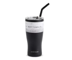 Hydragear Powder Onyx Mott Stainless Steel Tumbler, 30 Oz.