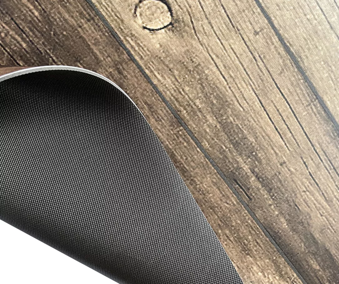 Brown Chevron Wood Print PVC Desk Mat, (34" X 47") 3 Brown Chevron Wood Print PVC Desk Mat, (34" X 47") - Image 3