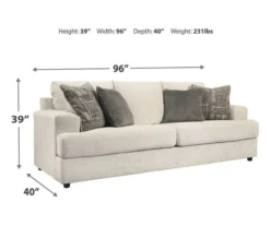 Soletren Stone Queen Sleeper Sofa -Northlight Outlet Home Store 810587415 8 1