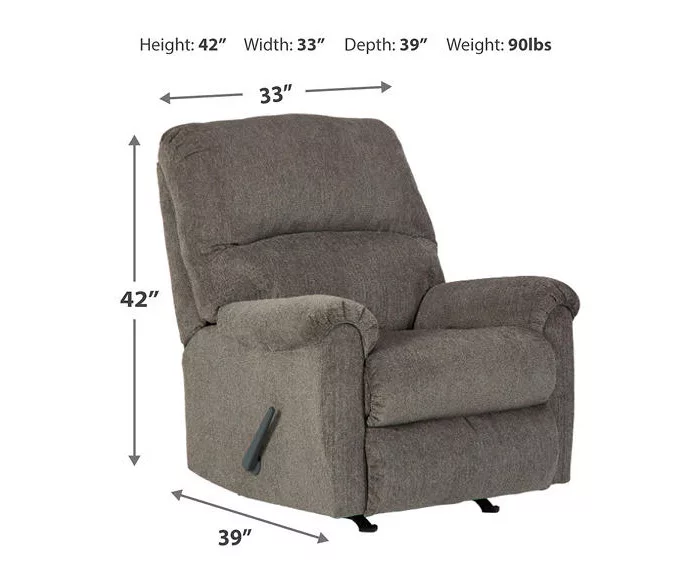 Dorsten Slate Rocker Recliner 11 Dorsten Slate Rocker Recliner - Image 11