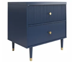 Elizabeth Navy Nightstand