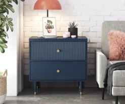 Elizabeth Navy Nightstand -Northlight Outlet Home Store 810589213 3