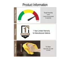 CosmoLiving Westerleigh 6-Drawer Dresser -Northlight Outlet Home Store 810589234 1