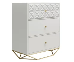 Blair White 3-Drawer Dresser 10 Blair White 3-Drawer Dresser -Northlight Outlet Home Store 810589237 4
