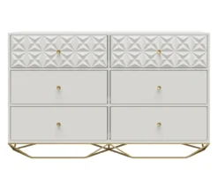 Blair White 6-Drawer Dresser 11 Blair White 6-Drawer Dresser -Northlight Outlet Home Store 810589238 5