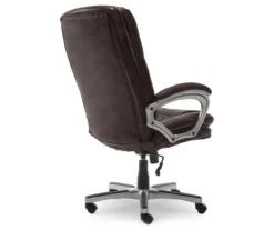 Benton Brown Big & Tall Faux Leather Executive Office Chair 10 Benton Brown Big & Tall Faux Leather Executive Office Chair -Northlight Outlet Home Store 810590314 4
