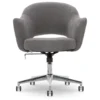 Valetta Gray Microfiber Office Chair