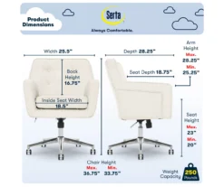 Serta Ashland Fabric Office Chair -Northlight Outlet Home Store 810590380 6