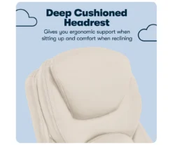 Claremont Ivory Bonded Leather Office Chair -Northlight Outlet Home Store 810590394 10