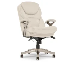 Claremont Ivory Bonded Leather Office Chair -Northlight Outlet Home Store 810590394 4