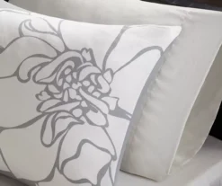 Jane Gray & Blush Floral King 7-Piece Comforter Set -Northlight Outlet Home Store 810590685 810590684 810590683 810590682 6