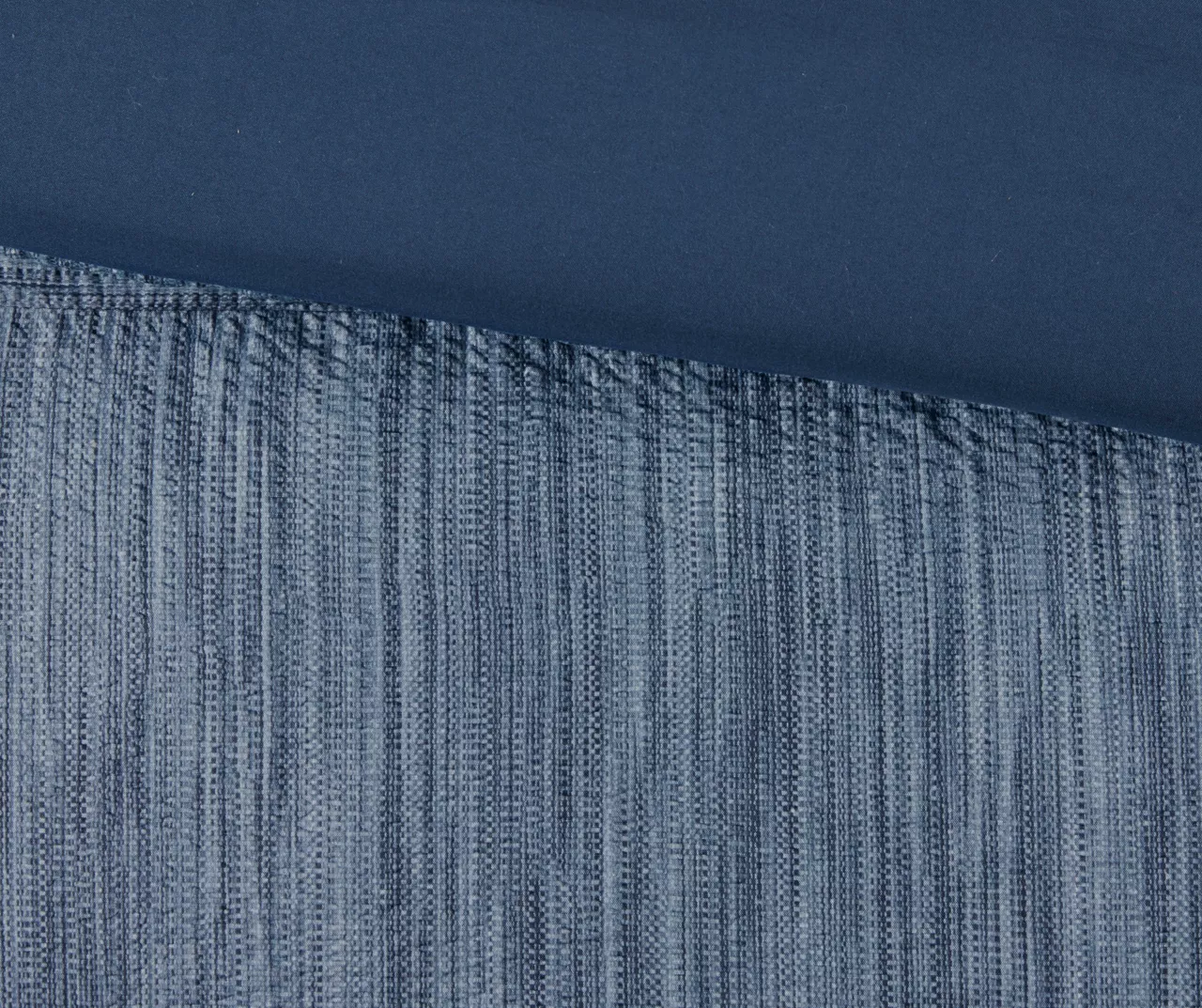 Kelan Navy Streak Patchwork Seersucker California King 7-Piece Comforter Set 13 Kelan Navy Streak Patchwork Seersucker California King 7-Piece Comforter Set - Image 13