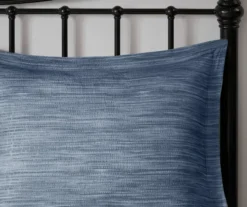 Kelan Navy Streak Patchwork Seersucker California King 7-Piece Comforter Set 23 Kelan Navy Streak Patchwork Seersucker California King 7-Piece Comforter Set -Northlight Outlet Home Store 810590761 810590862 810590861 9