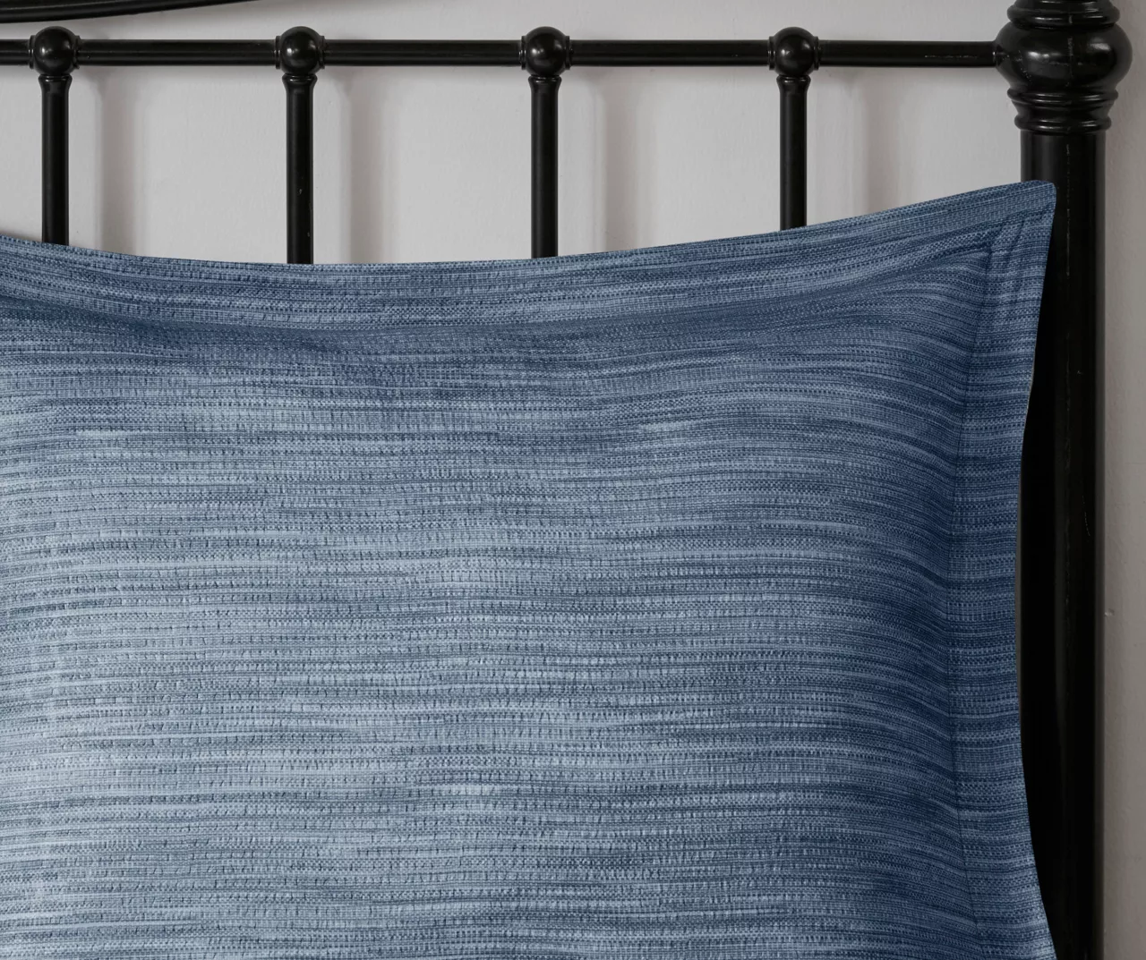 Kelan Navy Streak Patchwork Seersucker California King 7-Piece Comforter Set 9 Kelan Navy Streak Patchwork Seersucker California King 7-Piece Comforter Set - Image 9