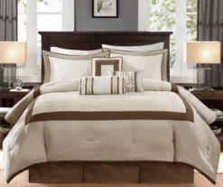 Beverly Color Block Comforter Set