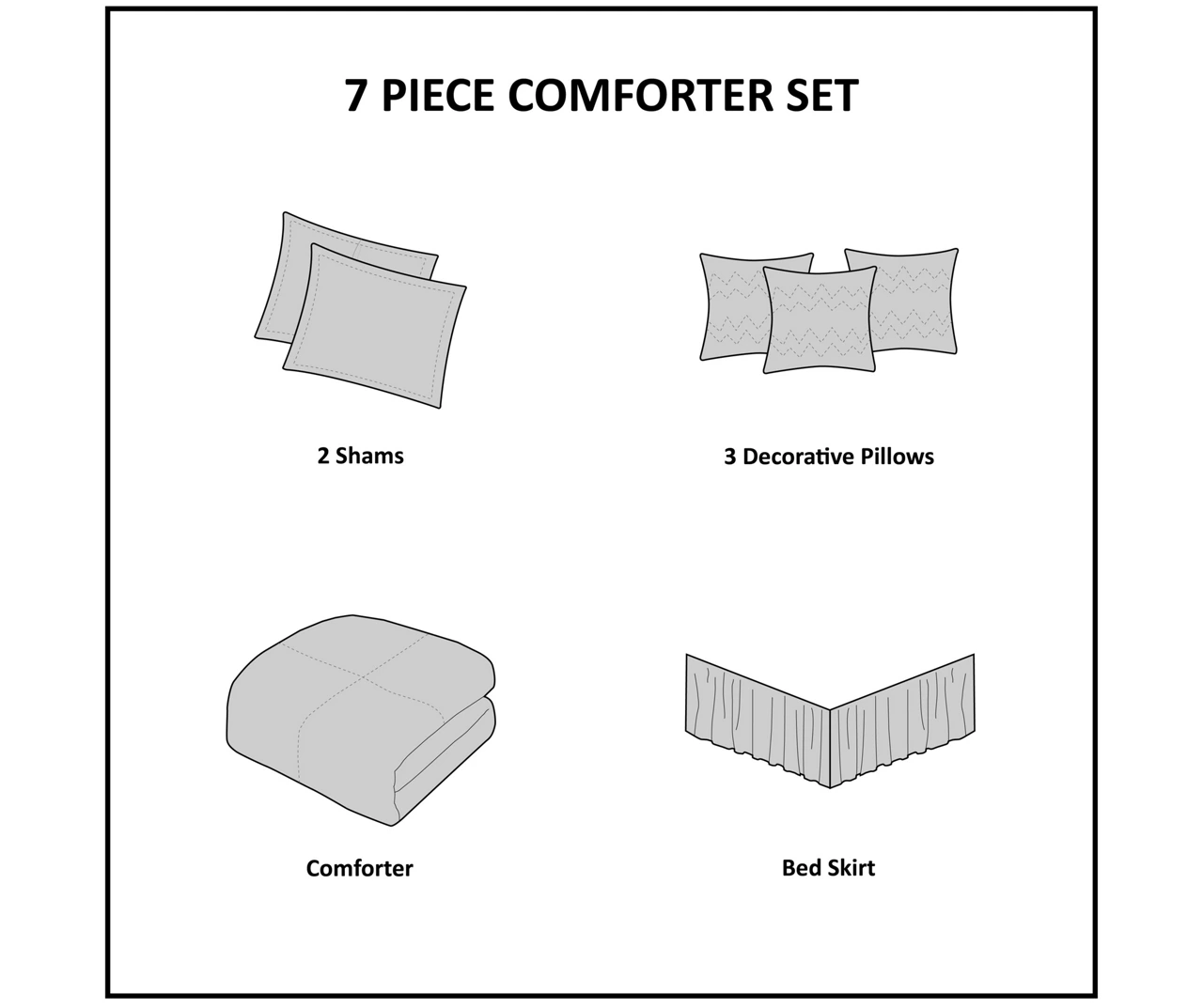 Beverly Color Block Comforter Set 15 Beverly Color Block Comforter Set - Image 15