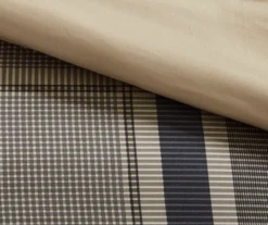 Rick Navy & Beige Crisscross Queen 9-Piece Comforter Set 21 Rick Navy & Beige Crisscross Queen 9-Piece Comforter Set -Northlight Outlet Home Store 810590798 810590797 810590796 810590795 11